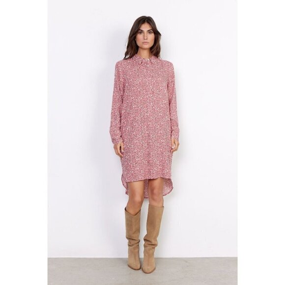 NWT SOYA CONCEPT MOLLY 3 Berry Paisley Tunic Shirt Dress - Picture 2 of 6